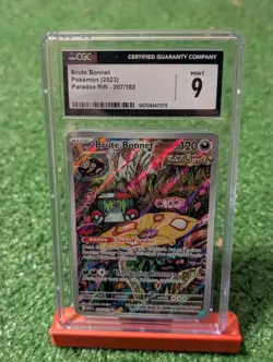 Brute Bonnet 207/182 CGC 9 Mint Paradox Rift IR Pokemon 2023 - Image 1