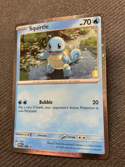 Pokemon Squirtle SVP 048 Holo Rare SVP Black Star Promo NM - Image 4