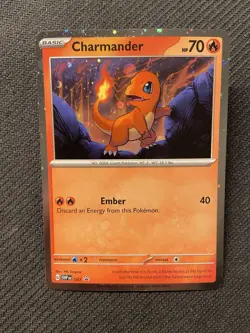 Charmander SVP047 Black Star Promo Holo | Pokemon TCG Scarlet & Violet 151 | NM - Image 2