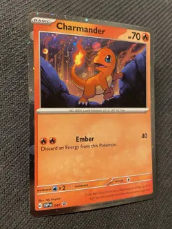 Charmander SVP047 Black Star Promo Holo | Pokemon TCG Scarlet & Violet 151 | NM - Image 4