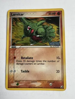 Pokemon TCG - Larvitar 61/115 - Unseen Forces - Image 1