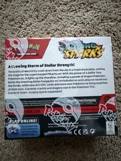 Pokemon TCG: Surging Sparks Booster Box (36 Packs) (Brand New/Sealed) - Image 2