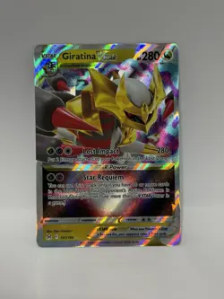 Pokemon TCG Giratina VSTAR 131/196 Lost Origin Holo Card NM Condition - Image 1