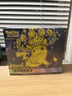 Pokemon Surging Sparks Pokemon Center ETB Exclusive Brand New Factory Sealed - Image 1