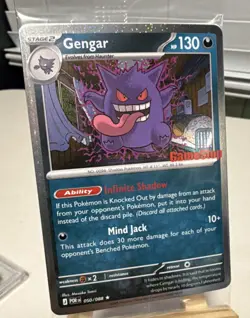SEALED GameStop EXCLUSIVE Gengar Stamped Promo | Pokemon Perfect Order 050/088 - Image 3