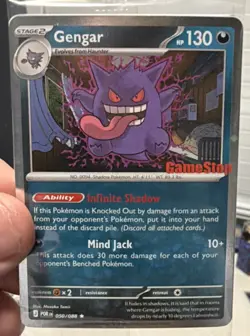 SEALED GameStop EXCLUSIVE Gengar Stamped Promo | Pokemon Perfect Order 050/088 - Image 4