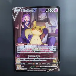 Pokemon TCG Mimikyu V TG16/TG30 Brilliant Stars Trainer Gallery Near Mint - Image 3