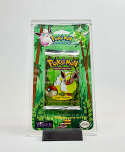 WOTC Pokemon Blister Case - Base Set Jungle Fossil Neo - Acrylic Display + Stand - Image 4