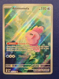 Pokemon TCG Alomomola 108/086 Sv: Black Bolt Holo Illustration Rare Near Mint - Image 1