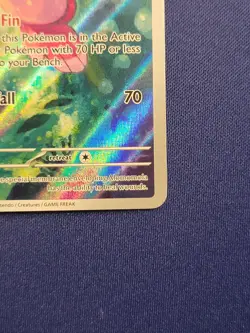 Pokemon TCG Alomomola 108/086 Sv: Black Bolt Holo Illustration Rare Near Mint - Image 5