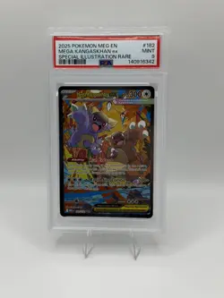 Pokemon TCG Mega Kangaskhan EX 182/132 PSA 9 - Image 1