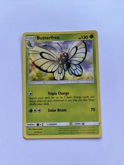 POKEMON CARD BUTTERFREE 4/214 NO 012 BUTTERFLY POKEMON TCG CCG - Image 1