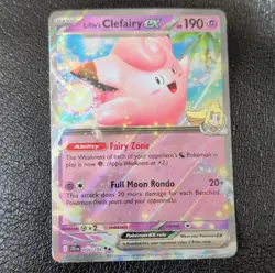 Pokemon TCG Lillie's Clefairy EX 056/159 Journey Together Double Rare Holo Basi… - Image 1