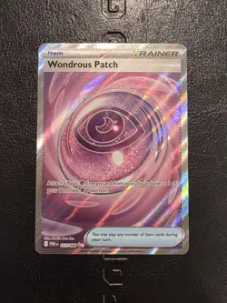 Pokemon TCG Wondrous Patch 117/088 Full Art UR ME03: Perfect Order NM - Image 1