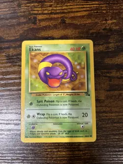 Pokemon 1999 Fossil Ekans 46/62 - Image 2