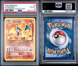 2002 Pokemon Legendary Collection - Charizard 3/110 - Non Holo - PSA Graded: 6 - Image 3