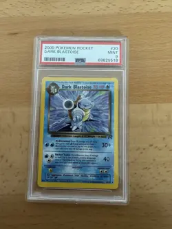 2000 Pokemon Rocket Dark Blastoise #20 English Non-Holo Rare 20/82 PSA 9 Mint - Image 2