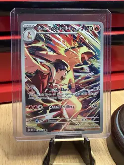 Ethans Typhlosion Illustration Rare Sv10: Destined Rivals 190/182 Pokemon TCG - Image 1