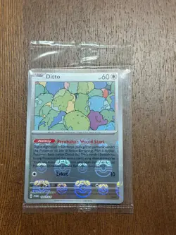 Pokemon TCG Indonesia Language Ditto WINNER Master Ball PROMO 124/SV-P - Image 1
