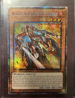 Yugioh! Rescue Ace Quick Attacker BPRO-EN023 Starlight Rare 1st Edition NM - Image 5
