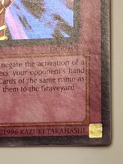 Yugioh Spell Vanishing DCR-101 Super Rare 1st Ed. Foil NM - Image 4