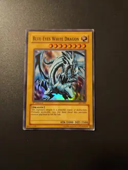 1996 Yu-Gi-Oh BLUE EYES WHITE DRAGON SKE 001 1ST EDITION - Image 1