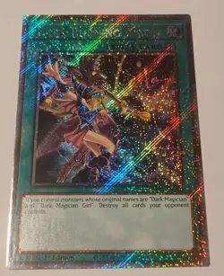 Dark Burning Magic (Platinum Secret Rare) RA04-EN246 Quarter Century Stampede... - Image 1