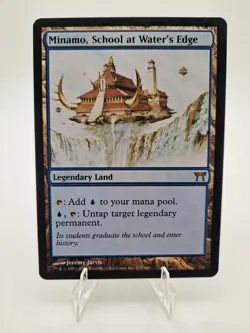 Magicthe Gathering MTG Champions of Kamigawa Minamo, School at Water's Edge 279 - Image 1