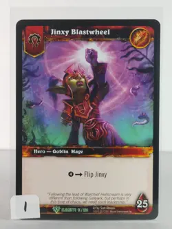 Jinxy Blastwheel - War of the Elements 13/220 - World of Warcraft uncommon - Image 2