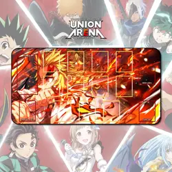 Playmat Demon Slayer Rengoku - TCG Union Arena - Image 1
