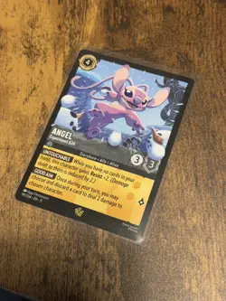Disney Lorcana TCG Winterspell Angel Experiment 624 Legendary Non Foil 191/204 - Image 1