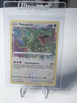 Pokemon Card TCG - Rayquaza 138/185 Amazing Rare Vivid Voltage Near Mint - Image 1
