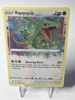 Pokemon Card TCG - Rayquaza 138/185 Amazing Rare Vivid Voltage Near Mint - Image 3