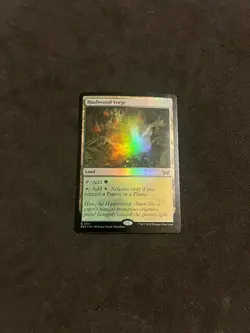 Hushwood Verge FOIL [Duskmourn: House of Horror] Magic MTG Cards LP - Image 1