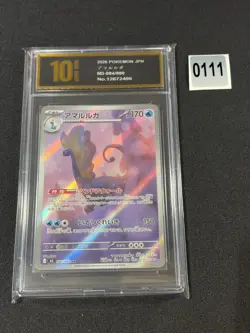 Pokemon card M3 084/080 Aurorus AR Scarlet & Violet Zero Grade 10 - Image 1