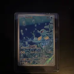 Pokemon Horsea Illustration Rare 067/064 Sv: Shrouded Fable Holo Card - Image 1