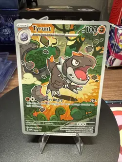 Pokemon TCG Tyrunt MEP 070 2026 Perfect Order ETB Black Star Promo Card - NM - Image 1