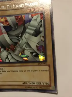 Yu-Gi-Oh! Alpha the Magnet Warrior DOR-001 Duelist of the Roses Promo Card - Image 2