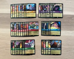 Disney Lorcana - Reign of Jafar - Lot of 47 Cards - Cold Foil - Image 1