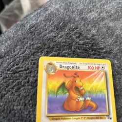 Pokemon TCG Dragonite Fossil 19/62 Non-Holo Unlimited Rare Card MP - Image 3