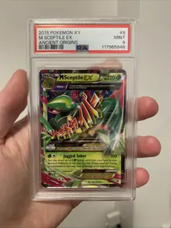 M Sceptile EX 8/98 XY - Ancient Origins Ultra Rare Pokemon Card PSA 9 - Image 1