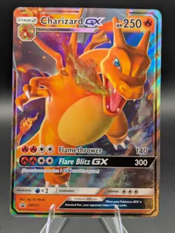 Pokemon TCG Charizard GX SM211 Sun & Moon Promo Holo Card - Image 1