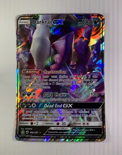 Holo Darkrai GX NM Jumbo Promo Pokemon Card 88a/147 - Image 1