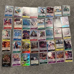 One Piece TCG 39 Card Lot OP14 Near Mint English SEC+Promo - Image 4