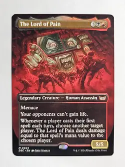 The Lord of Pain Borderless Commander Duskmourn House of Horror Reg Nm - Image 1