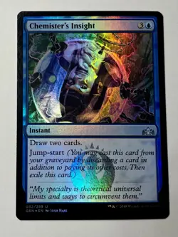 Chemister's Insight FOIL Magic the Gathering NM GRN - Image 1