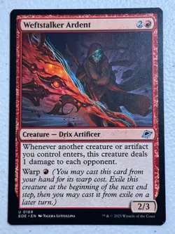 Weftstalker Ardent 169 UC Edge of Eternities NM/M - Image 1