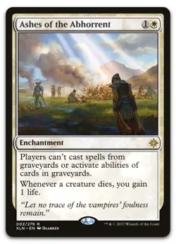 Ashes of the Abhorrent #2 (LP) Ixalan XLN Magic MTG - Image 1