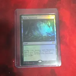 Wizards of the Coast Misty Rainforest Foil Rare Land Modern Horizons 2 English - Image 1