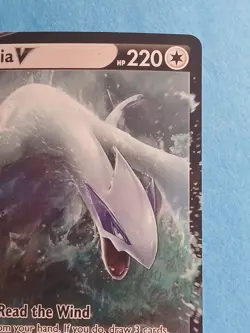 Pokemon Sword & Shield Silver Tempest Lugia V 138/195 Rare - Image 3